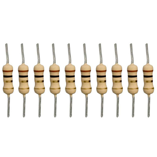 1 Ohm Resistor (Pack of 10) The Engineer Store
