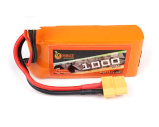 Orange 11.1V 1000mAh 30C 3S Lithium Polymer Battery Pack