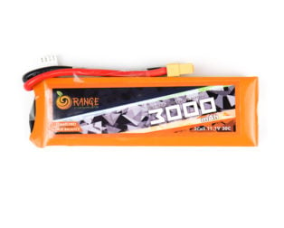 Orange 3000mAh 3S 30C/60C Lithium polymer battery Pack (LiPo)