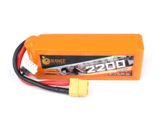 Orange 14.8V 2200mAh 40C 4S Lithium Polymer Battery Pack