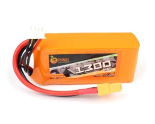 Orange 11.1V 1300mAh 30C 3S Lithium Polymer Battery Pack