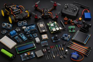 Electronics Components, Arduino, ESP32 & Robotics Kits in India