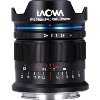 Laowa 14mm f/4 FF RL Lens for Sony FE (Zero-D, Manual Focus)