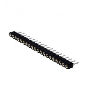 ConnFly 1*20 Turned Pin Socket 2.54mm Pitch | DS1002-01-1*20V13-GC