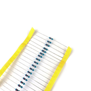 22 ஓம் 0.25W மெட்டல் ஃபிலிம் ரெசிஸ்டர் (100 பேக்)