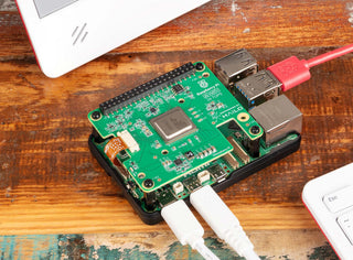Raspberry Pi AI HAT+ (26 TOPS) board close-up - product image