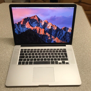 Apple Macbook Pro Corei7 A1398 with 16 gb ram 256 ssd