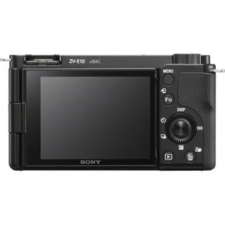 Sony ZV-E10 Mirrorless Camera (Black, 64Gb Memory Card & Carry Bag)