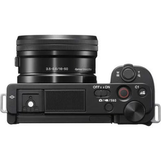 Sony ZV-E10 Mirrorless Camera with 16-50mm Lens (Black, 64Gb Memory Card & Carry Bag)