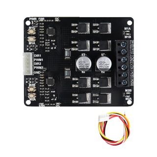SmartElex 15D Dual Channel DC Motor Driver (30A Peak) (Dual Motor, PWM)