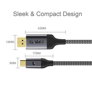 Black-i USB-C to Display Port 4k Cable