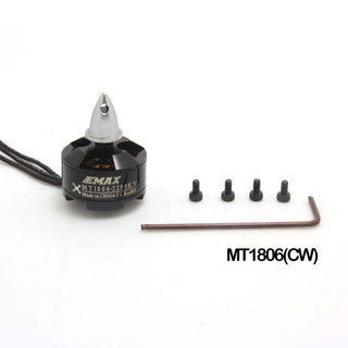EMAX MT1806 Brushless DC Motor KV2280 (Original) – Black Cap (CW)