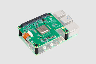 Raspberry Pi AI HAT+ (26 TOPS) installed on Raspberry Pi - official image