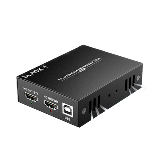 Black-i HDMI KVM Extender Over LAN with USB 2.0