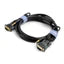 Black-i VGA Cable with 3.5mm Audio 2M