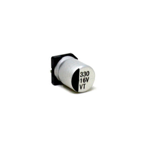 330uF 16V DC Polymer Aluminium SMD Capacitor (Pack of 20)