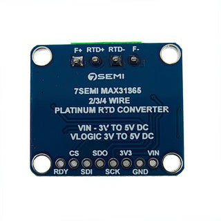 7Semi PT1000 RTD 3-Wire Temperature Sensor Amplifier Breakout Board - MAX31865