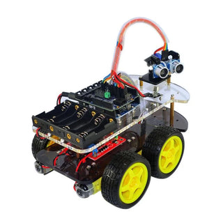 Multi-Functional 4WD Robot Car Chassis Kits UNO R3 For Robot Car Assembly