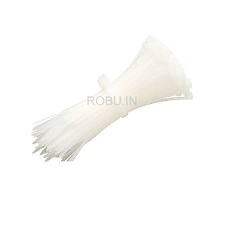 150mm Nylon Cable Tie White 18KGs