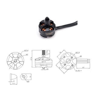 Readytosky MT2204 2300KV CW Brushless Motor (Black cap)