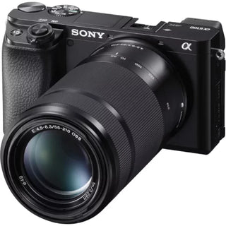 Sony Alpha ILCE 6100Y 24.2 MP Mirrorless Digital SLR Camera with 16-50mm and 55-210mm Power Zoom Lens Kit