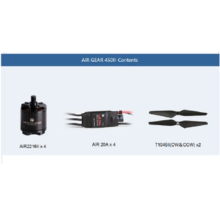 T Motor Air Gear 450 Combo