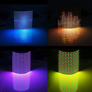 16x16 Flexible WS2812B  Addressable LED Matrix Panel