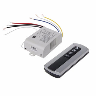 3 Channel RF Wireless ON/OFF Smart Switch with RF Remote Control