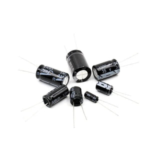3.3uF 50V Electrolytic Capacitor – (pack of 10)