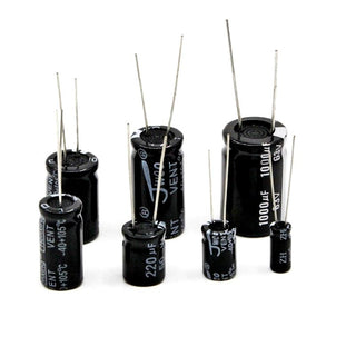 33uF 25V Electrolytic Capacitor – -(pack of 5)