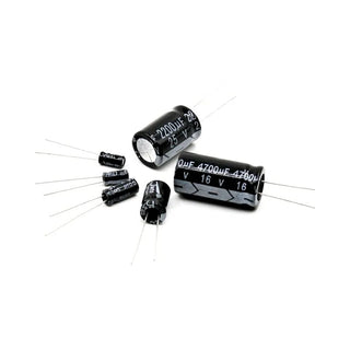33uF 25V Electrolytic Capacitor – -(pack of 5)