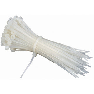 200mm Nylon Cable Tie White 18KGs