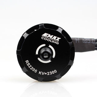 EMAX RS2205 KV2300 Brushless DC Motor for FPV Racing Drone – Red Cap (CCW Motor Rotation)