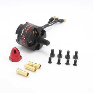 EMAX MT2213 935KV Brushless DC Motor for Drone – Red Cap (CCW) With 1045 Propeller Combo (Original)