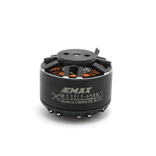 EMAX MT3515 650KV Brushless DC Motor – Black Cap (CW Motor Rotation)