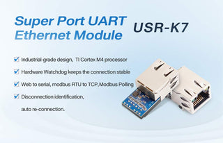USR-K7 UART Serial to Ethernet Module