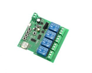DC5-32V 4CH WiFi RF, Switch Module Intelligent, Timing Switch Remote, Control