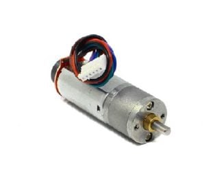 N20 24V 175RPM Metal Gear Motor With Encoder D Type Shaft