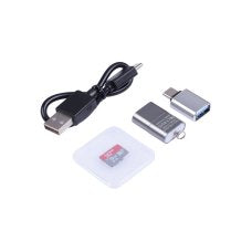Micro SD Card Tool Kit - 32GB SanDisk SD card, SD card reader, Type-C to Type-A function module, 20cm Type-C to Type-A data cable