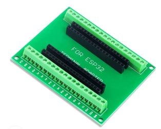 Green ESP32 Breakout Board for 38PIN ESP32 Development Board