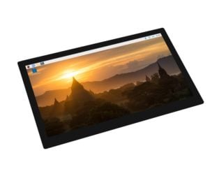 Waveshare 10.1inch QLED Quantum Dot Display, Capacitive Touch 1280×720 G+G Toughened Glass Panel Various Systems Support