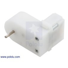 Pololu 1122 / 1123 120:1 Mini Plastic Gearmotor, Offset 2mm Spline Output