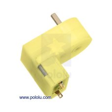 Pololu 1594 / 1125 / 1512 Mini Plastic Gearmotor, Offset 3mm D-Shaft Output