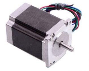 57HS76-2804-05 NEMA23 18.9 kg-cm Hybrid Stepper Motor – D-Type Shaft