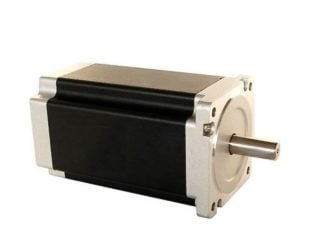 JK57HS112-3004-03 NEMA23 30.61 kg-cm Hybrid Bipolar Stepper Motor – D-Type Shaft