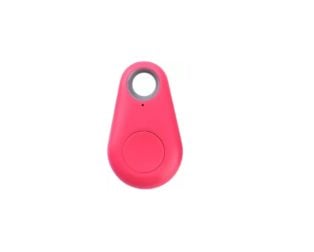 Smart Anti- Lost Waterproof Bluetooth Tracer For Pet, Kids, Pink