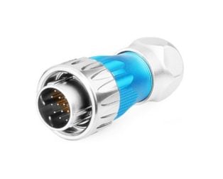 DH-24 19 Pin Male Soldering Type Power Plug with Metal Shell IP67 250V 5A