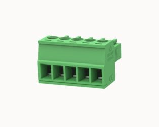 Degson 5 Pin 3.5 mm Pitch L shape Pluggable Terminal Block