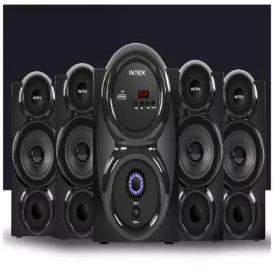 Intex SHINE FMUB 65 W Bluetooth Home Theatre (Black,