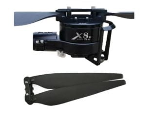 Hobbywing XRotor X8 Motor and X8 3090 or 3011 Folding Propeller Combo Kit – CCW